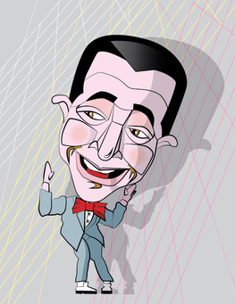 Illustration of Peewee Herman